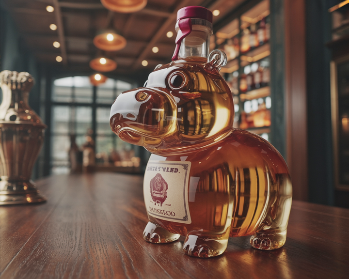 Hippopotamus Edition Whisky Bottle