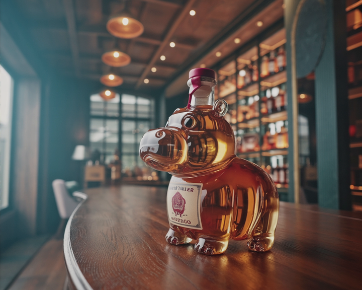 Hippopotamus Edition Whisky Bottle