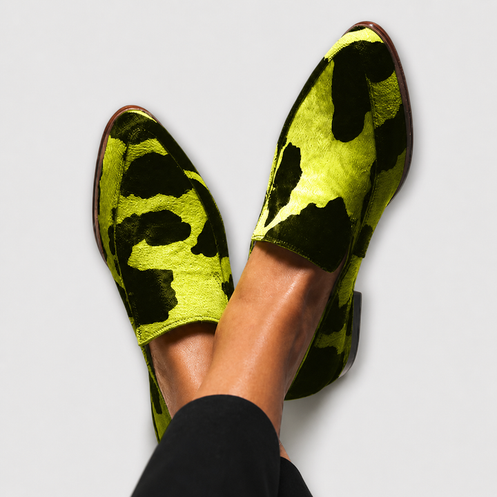 Jule | Loafers im Kuhfell-Design