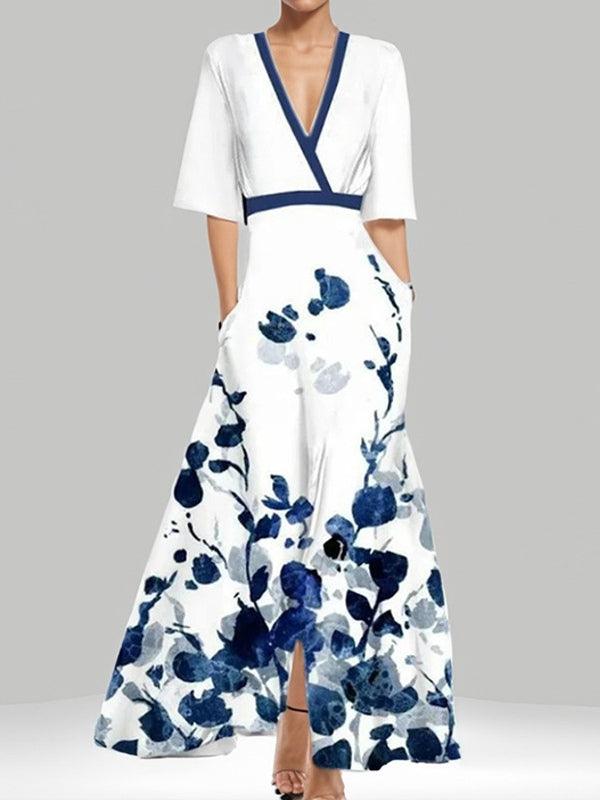 Mathilda | Elegantes Maxi-Midikleid Set für Glamour an der Küste