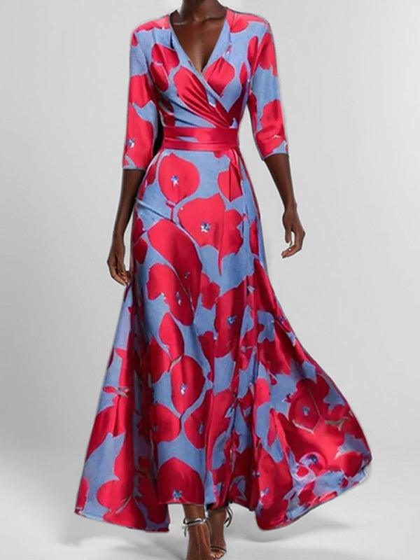 Mathilda | Elegantes Maxi-Midikleid Set für Glamour an der Küste