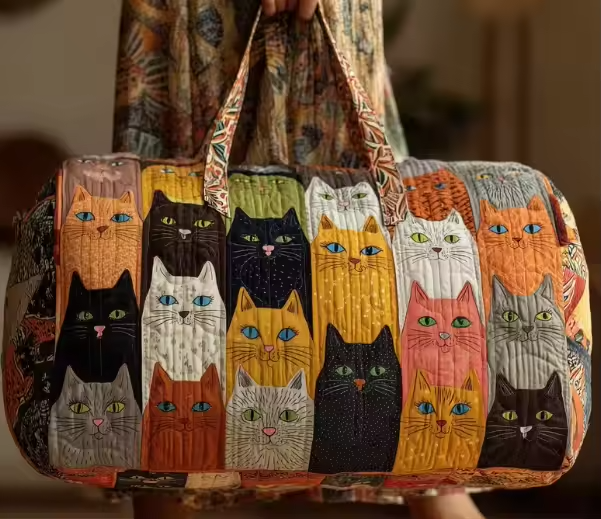 Jazmín | Handgefertigte Reisetasche mit Weichem Polster