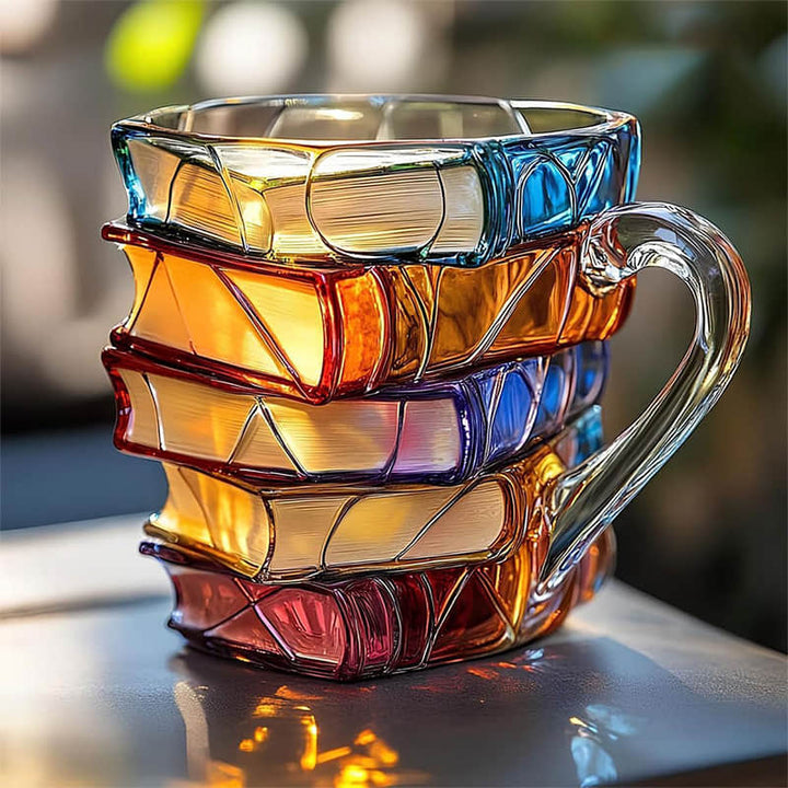 3D-Becher für Buchliebhaber