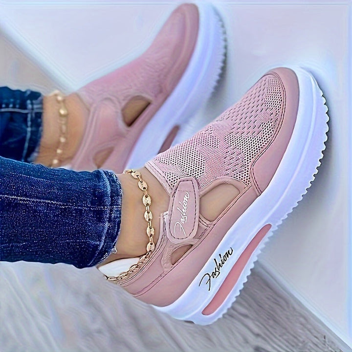 Mechthild | Komfortable, atmungsaktive Slip-On Sneakers