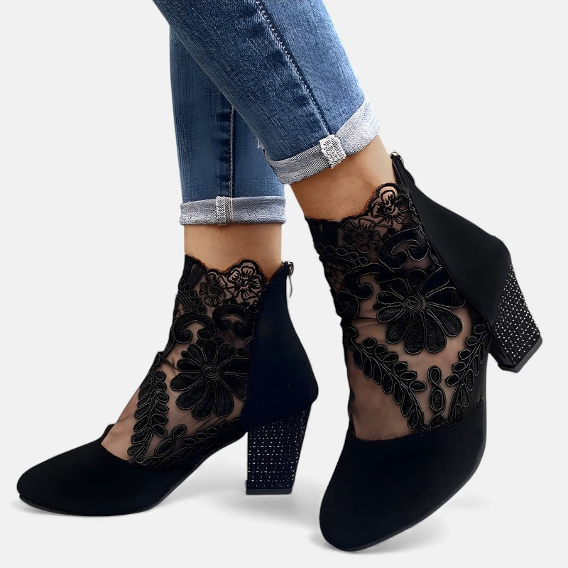 Kunigunde | Elegante, atmungsaktive orthopädische Absatzschuhe