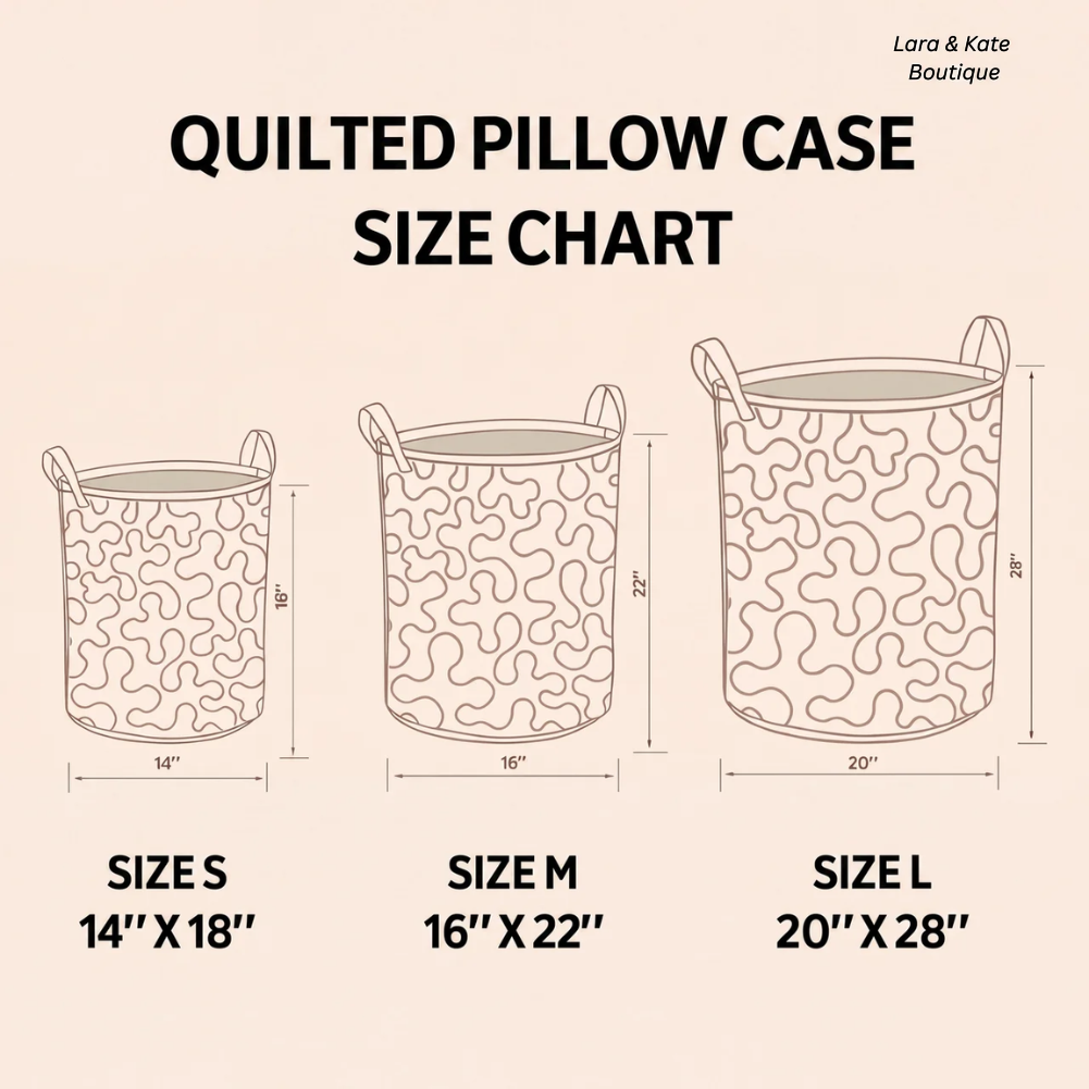 Sunny Blossom Dream | Padded Laundry Basket