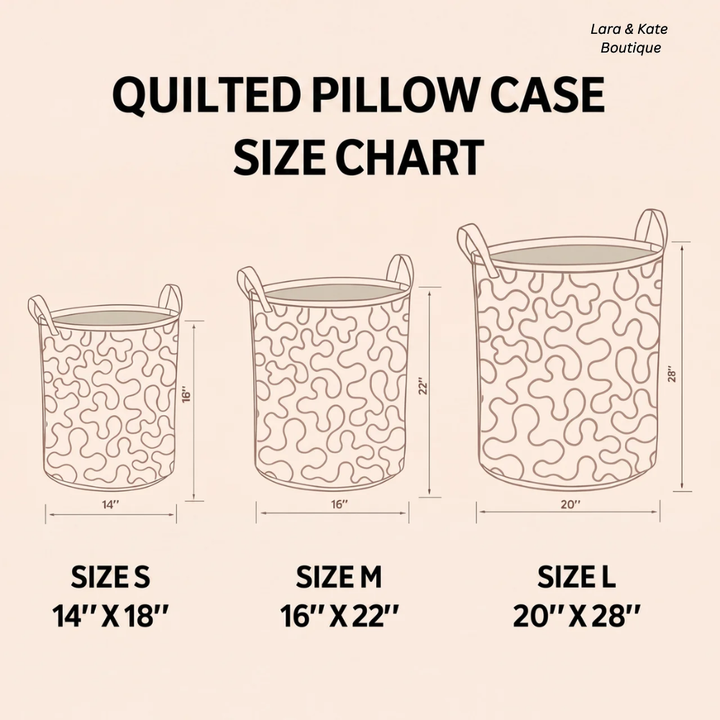 Sunny Blossom Dream | Padded Laundry Basket