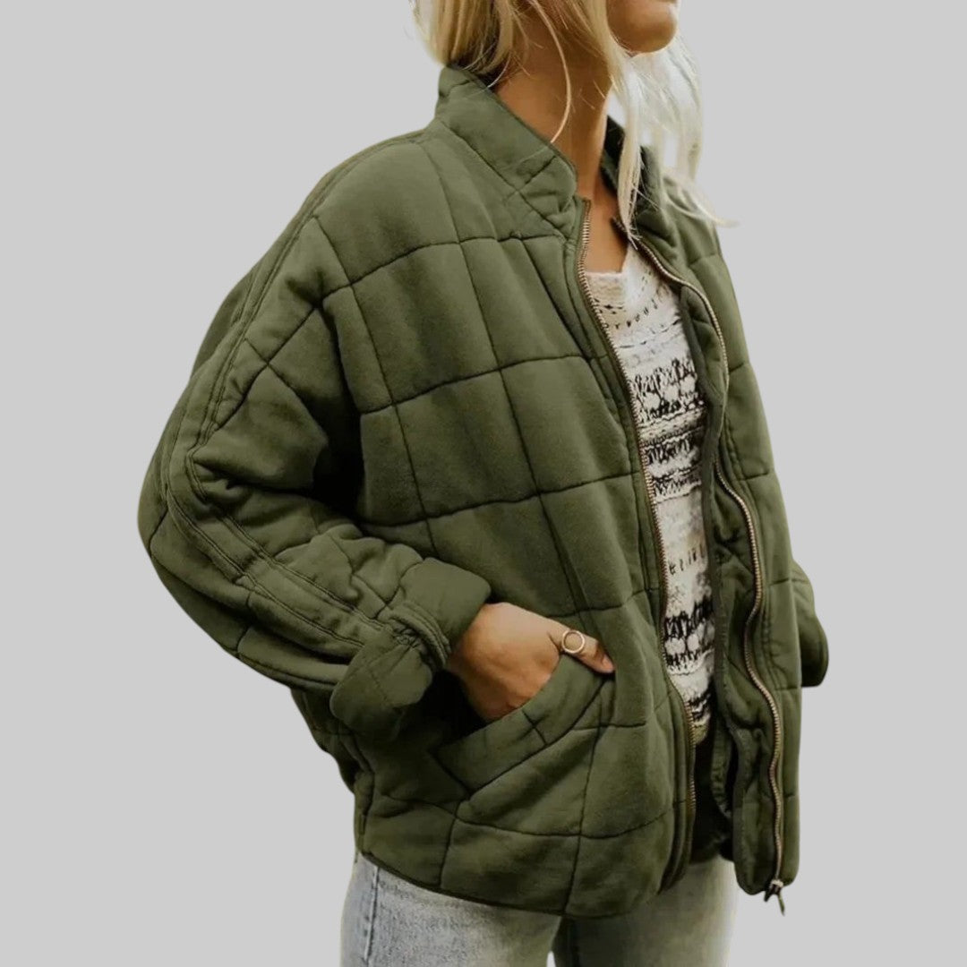 Ida | Stilvolle gefütterte Oversize-Jacke