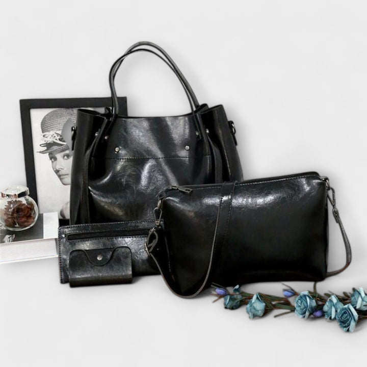 Ida | 4-teiliges Vintage-Handtaschen-Set
