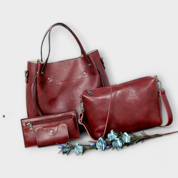 Ida | 4-teiliges Vintage-Handtaschen-Set