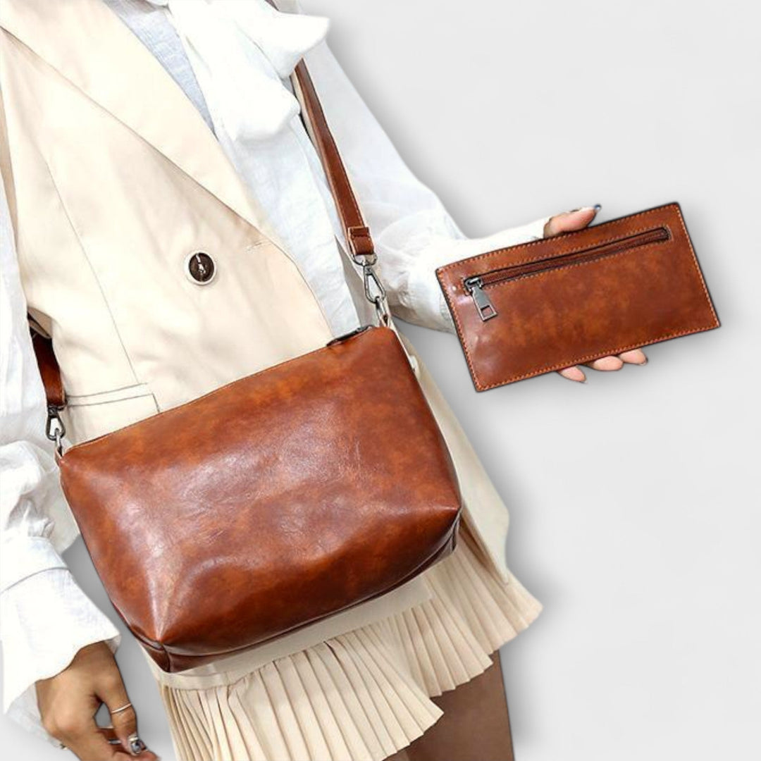 Ida | 4-teiliges Vintage-Handtaschen-Set