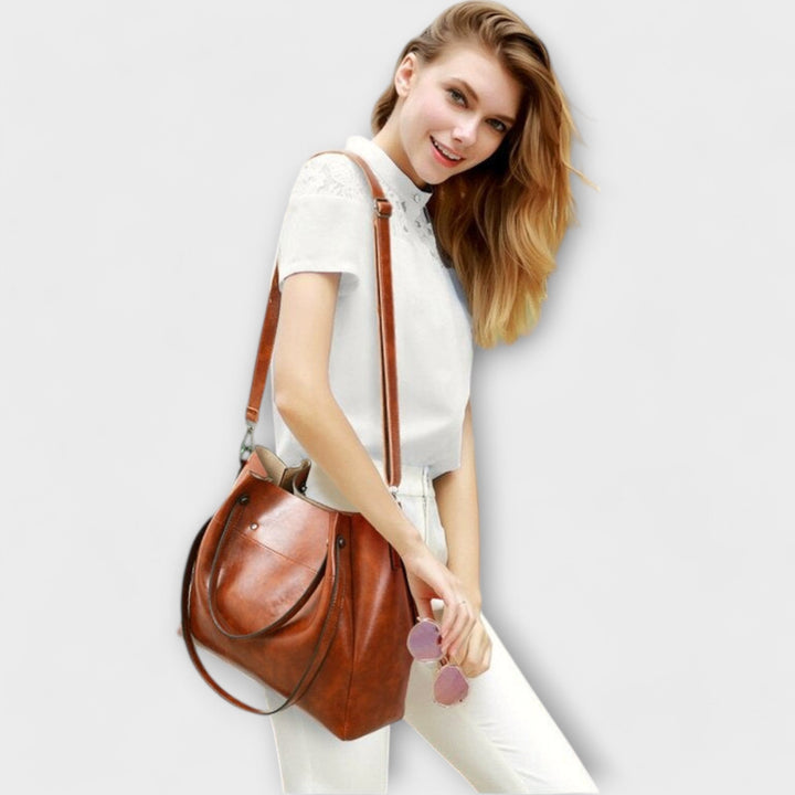Ida | 4-teiliges Vintage-Handtaschen-Set