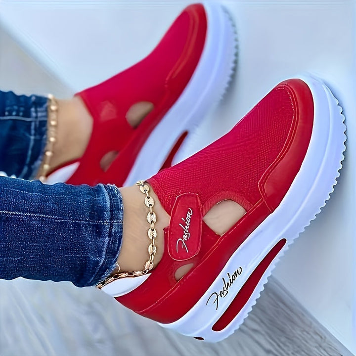 Mechthild | Komfortable, atmungsaktive Slip-On Sneakers