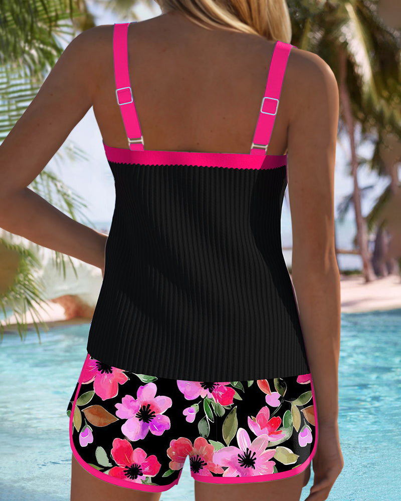 Rose | Stilvoller Zweiteiliger Tankini