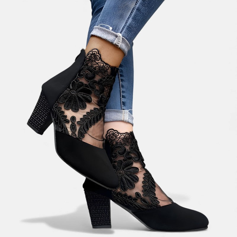Kunigunde | Elegante, atmungsaktive orthopädische Absatzschuhe