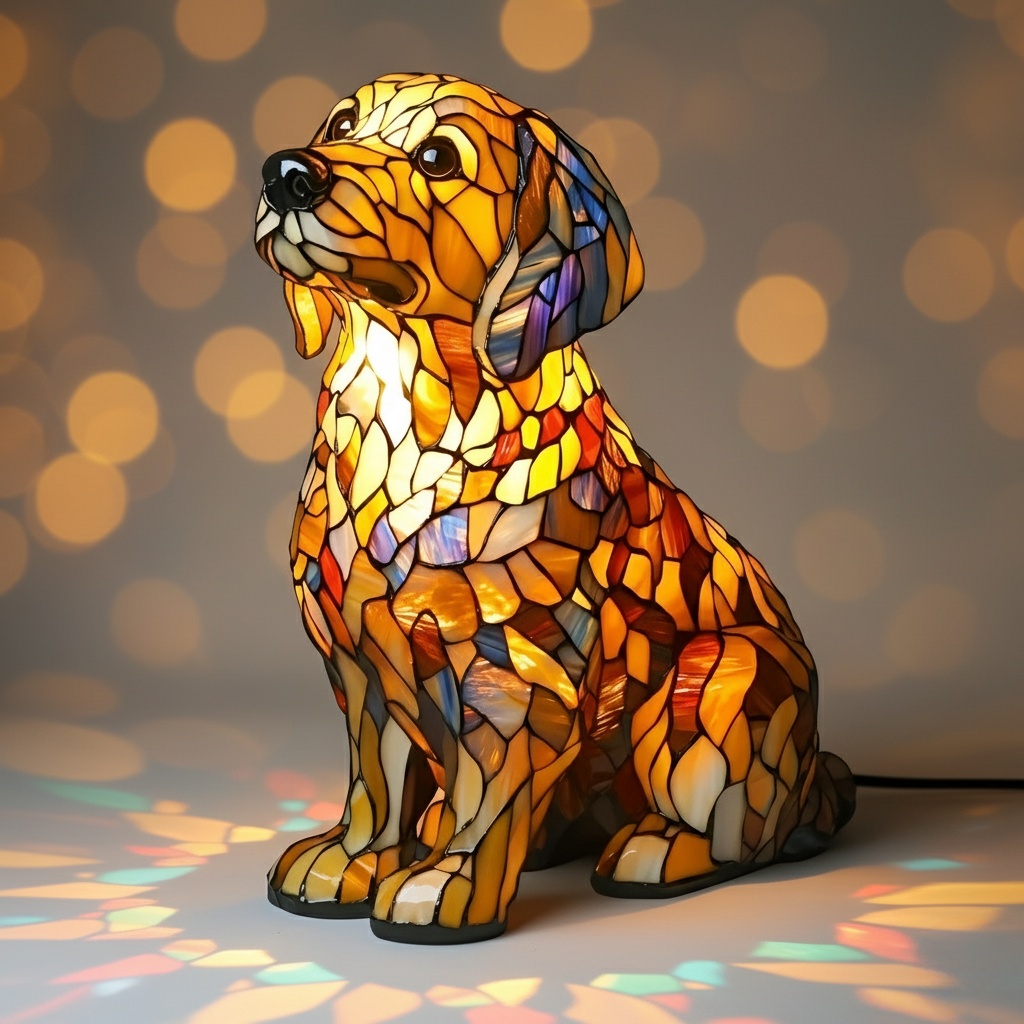 Buddy, der Strahlende und Spirituelle Golden Retriever