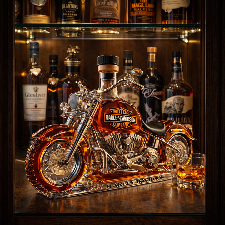 Harley Davidson Edition Whisky Bottle