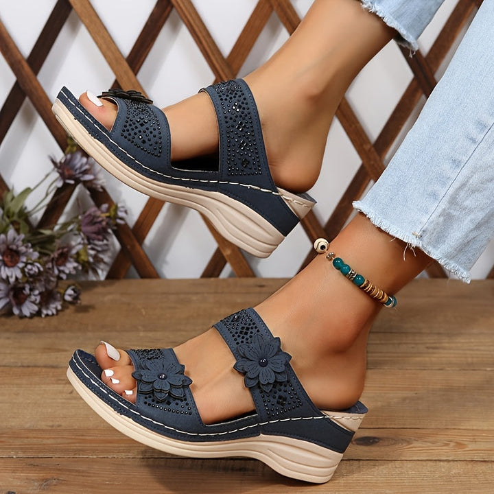 Charlotte | Komfortable Keilsandalen