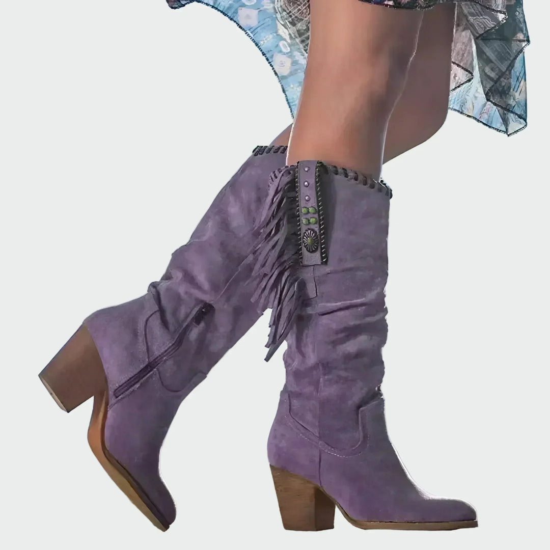 Annelie | Komfortable Leder-Ankle Boots
