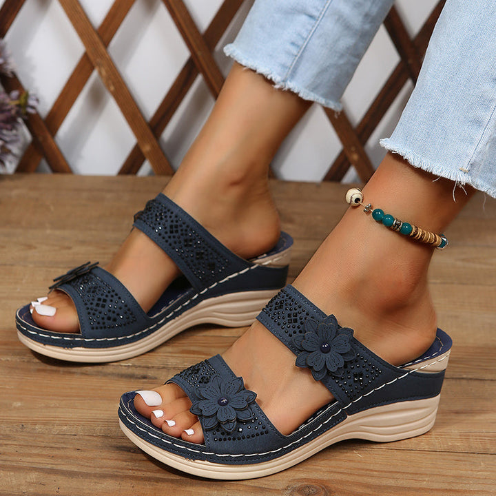 Charlotte | Komfortable Keilsandalen