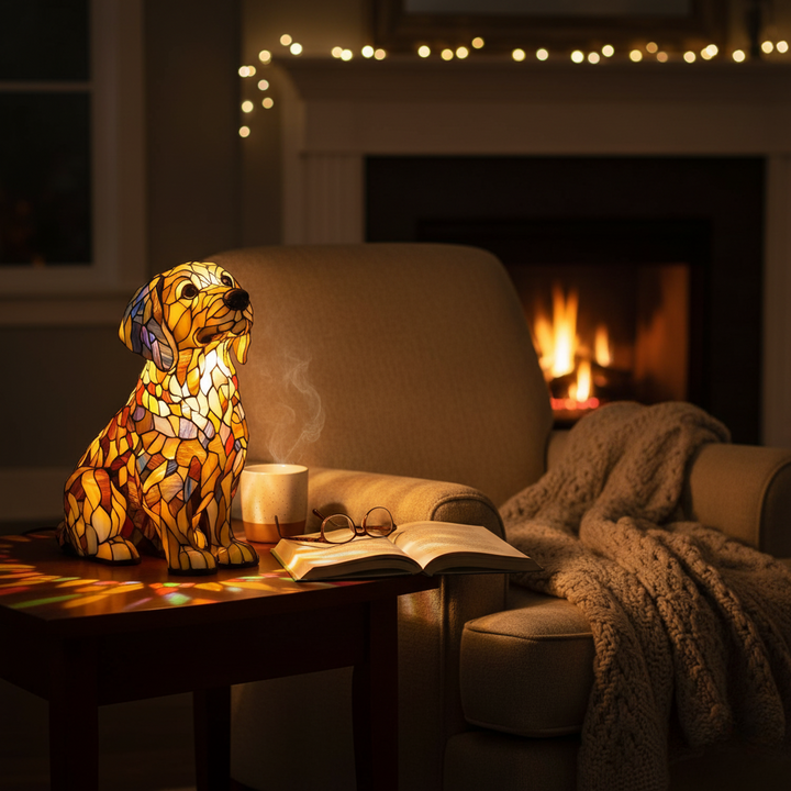 Buddy, der Strahlende und Spirituelle Golden Retriever