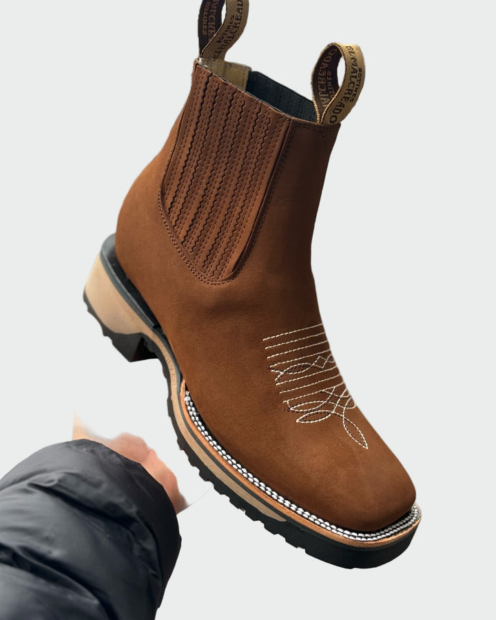 Carola | Leder Cowboystiefel