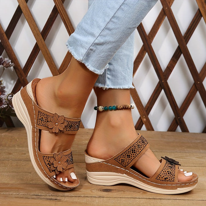 Charlotte | Komfortable Keilsandalen