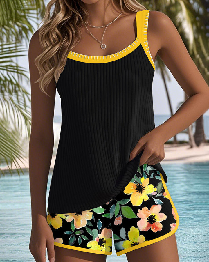 Rose | Stilvoller Zweiteiliger Tankini