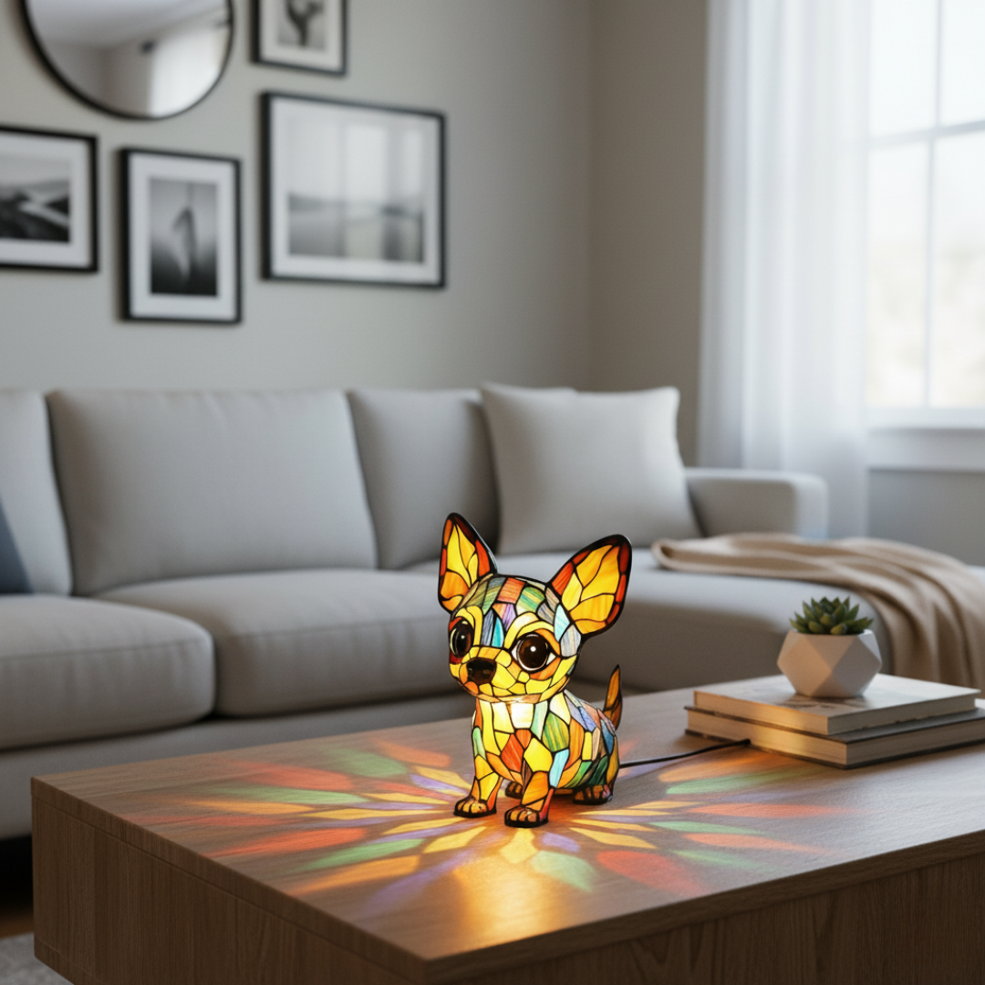 Charmanter Chihuahua Schlüsselanhänger