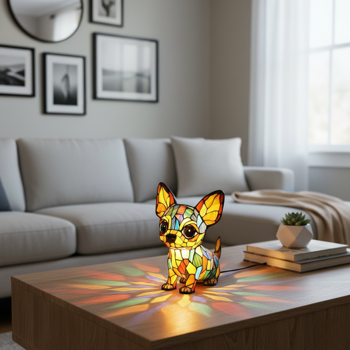 Charmanter Chihuahua Schlüsselanhänger