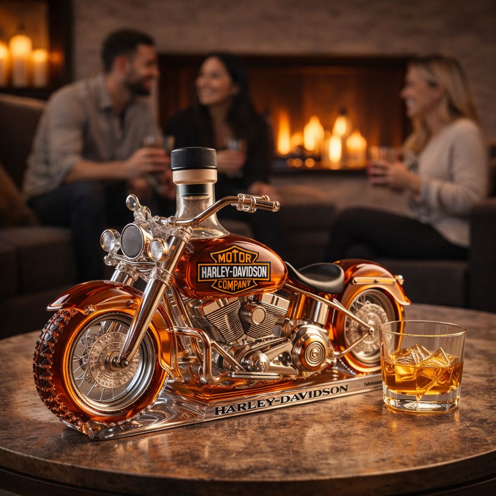 Harley Davidson Edition Whisky Bottle