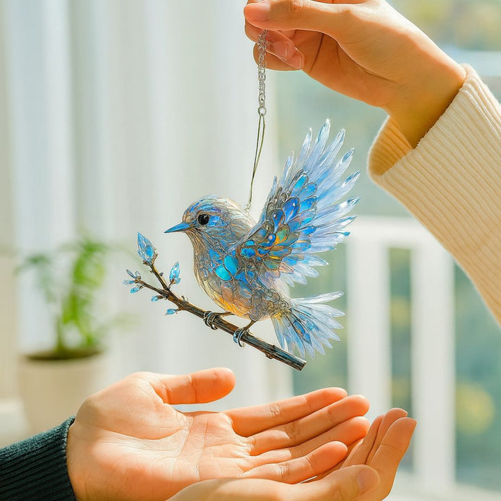 Blauer Vogelgeist - Ein Hauch von handwerklichem Glanz für Ihr Zuhause