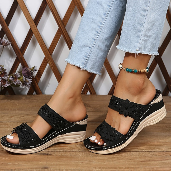 Charlotte | Komfortable Keilsandalen