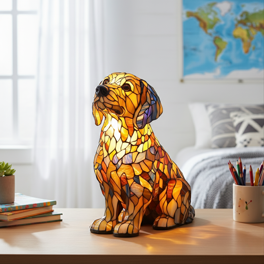 Buddy, der Strahlende und Spirituelle Golden Retriever