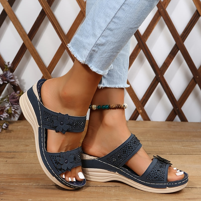 Charlotte | Komfortable Keilsandalen