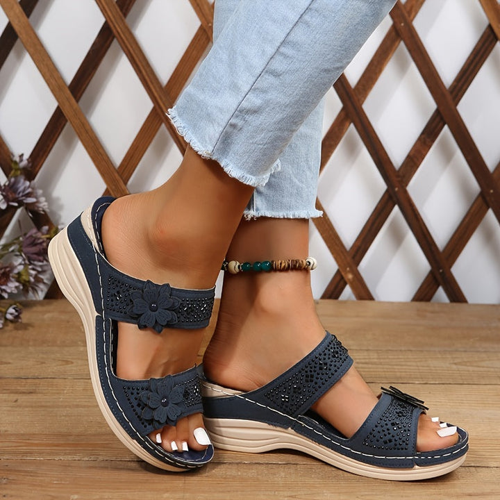 Charlotte | Komfortable Keilsandalen