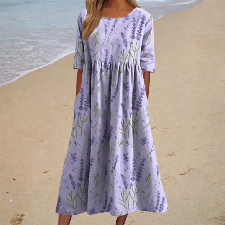 Elegantes langes Kleid – stilvoll und komfortabel