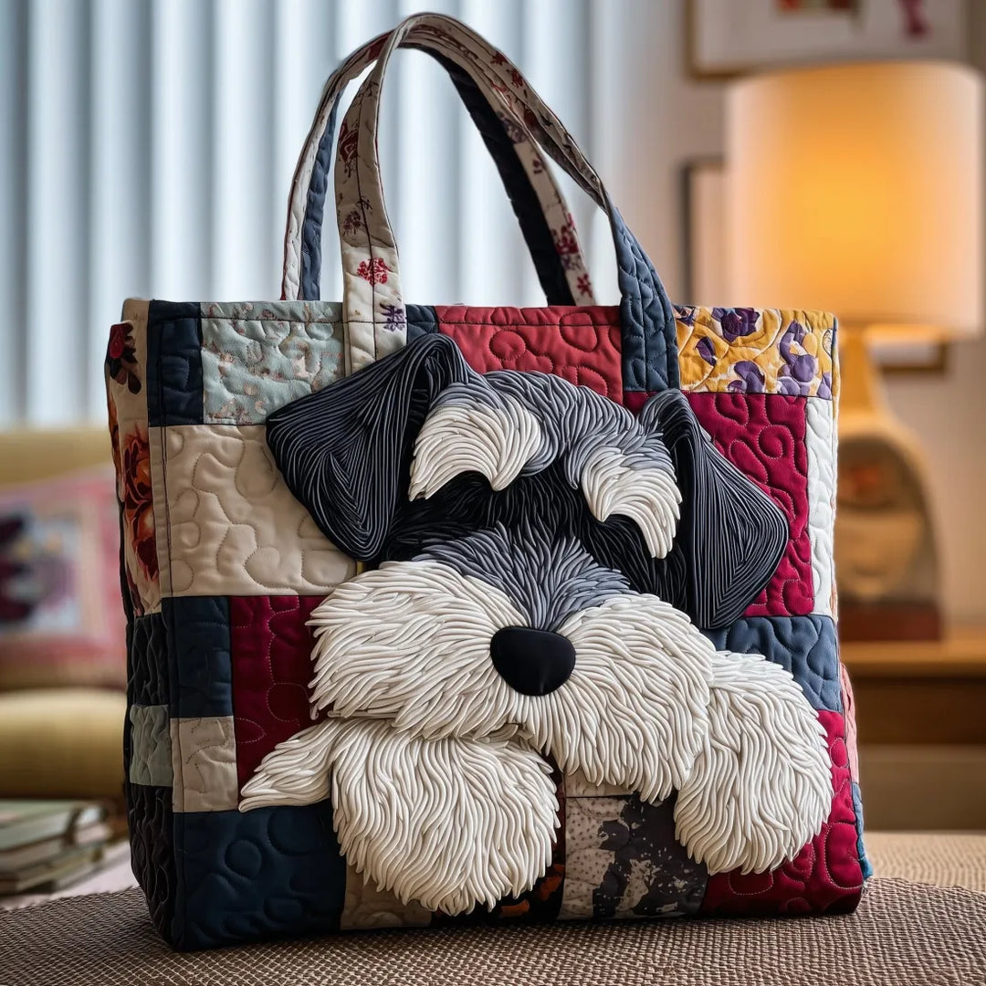Artisanal Schnauzer Tote Bag