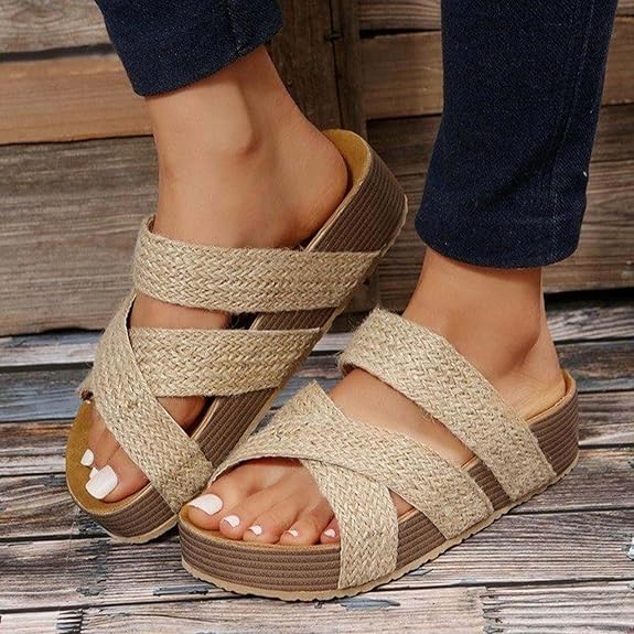 Elisabeth | Stilvolle geflochtene Sandalen