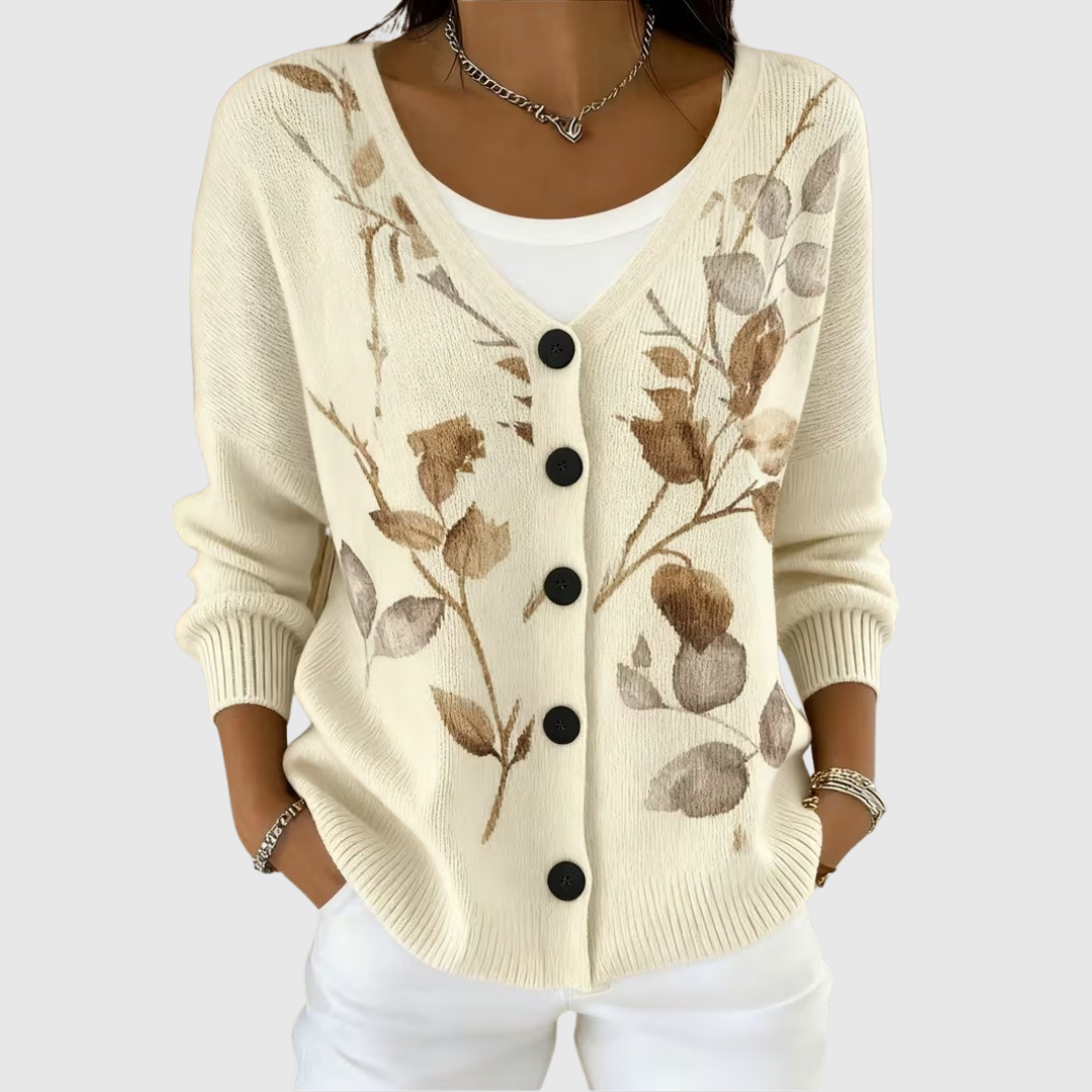 Clara | Bequemer Strickcardigan mit Knopfdetails
