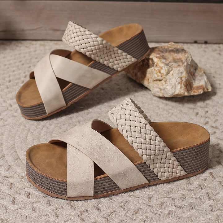 Elisabeth | Stilvolle geflochtene Sandalen
