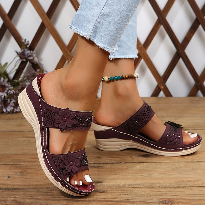 Charlotte | Komfortable Keilsandalen