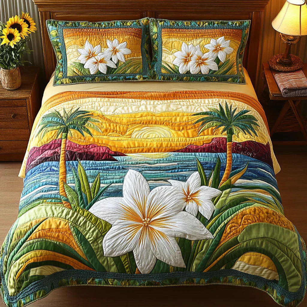3-teiliges Bettwäsche-Set - Aloha Spirit