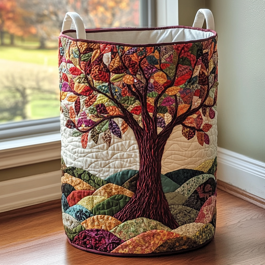 Lebensbaum | Handcrafted Laundry Basket