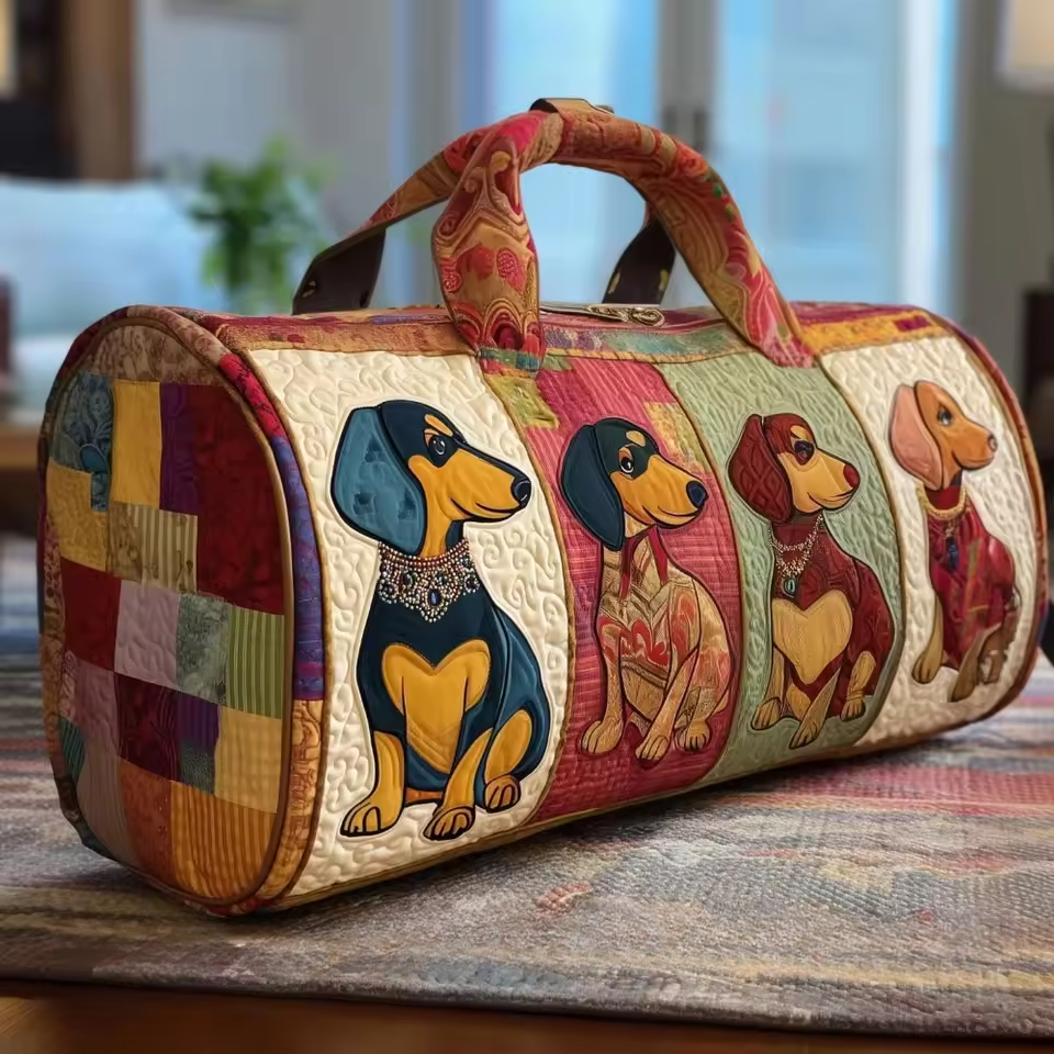 Bertha | Handcrafted Travel Bag with Soft Padding