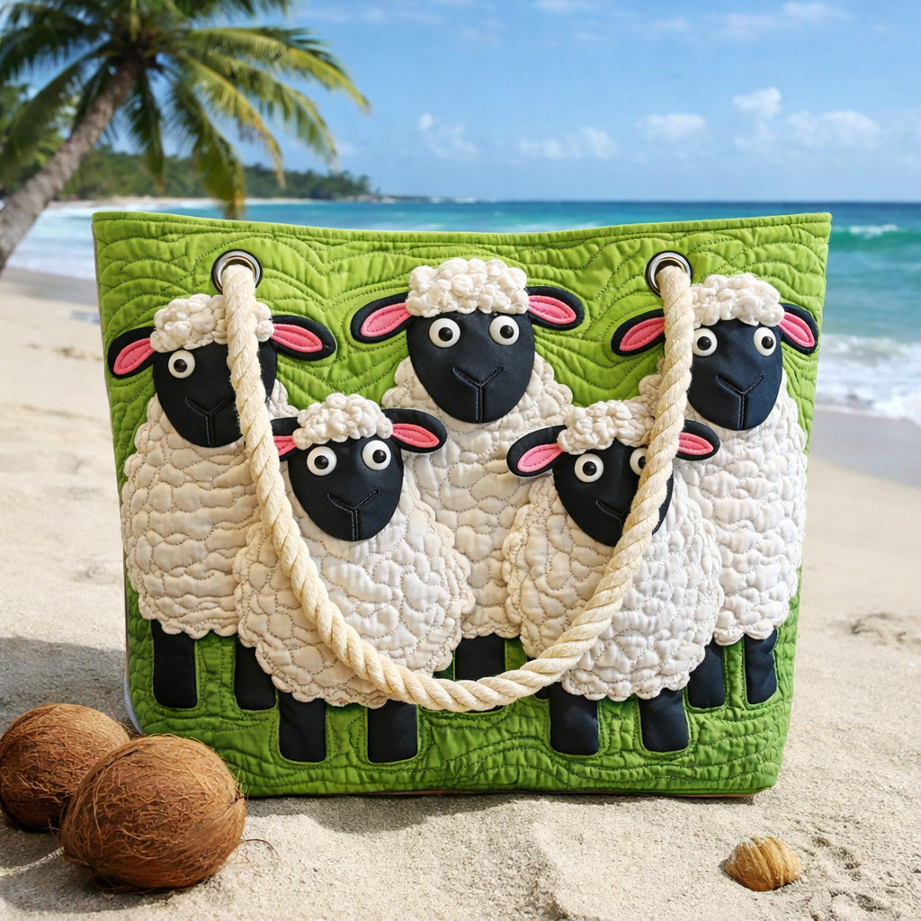 Handgemachte Strandtasche | Himmels Schafe