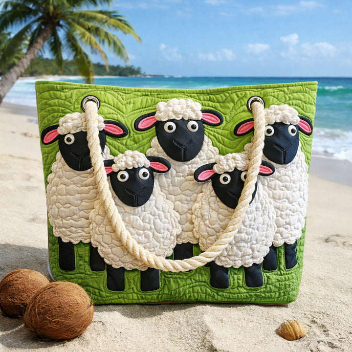 Handgemachte Strandtasche | Himmels Schafe