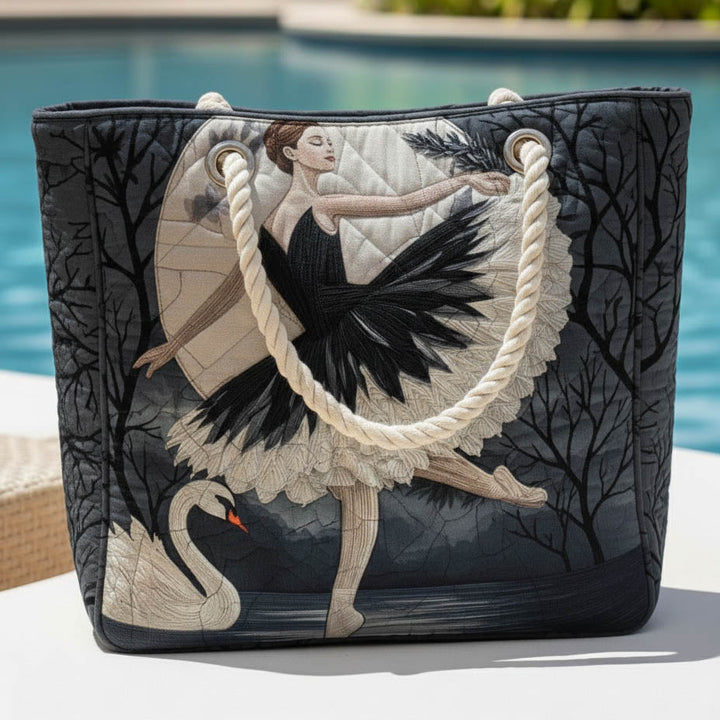 Elegante Ballerina Strandtasche aus Handarbeit