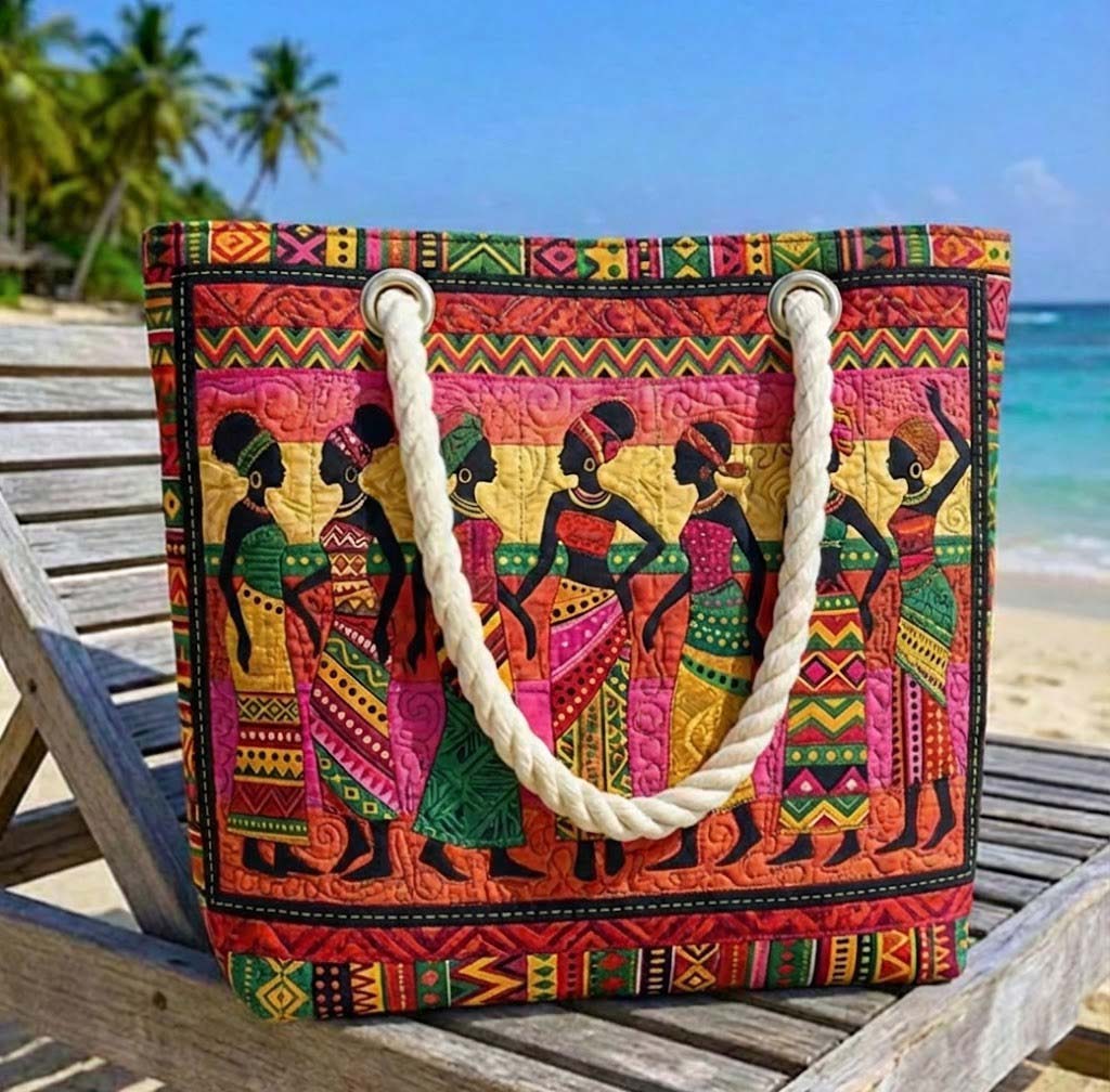 Handgemachte Strandtasche | Melanin Königinnen
