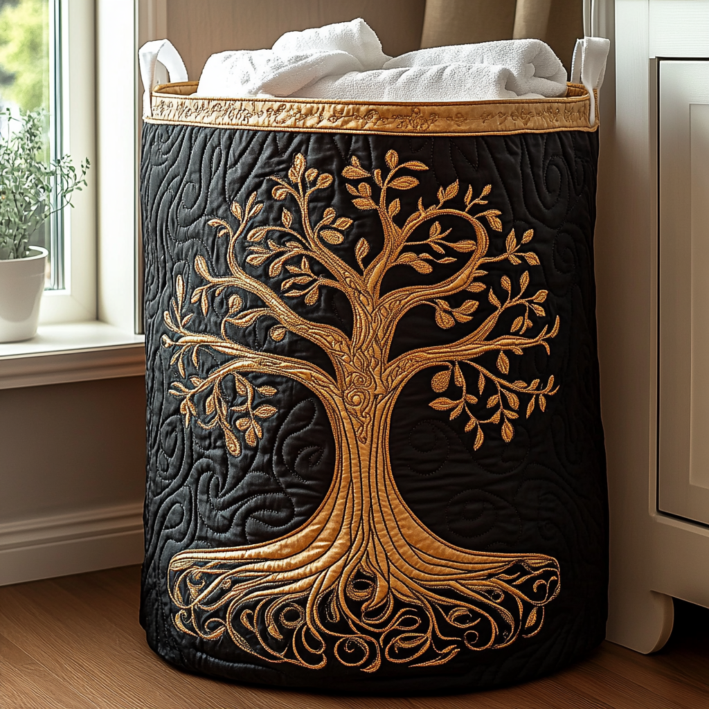 Lebensbaum | Handcrafted Laundry Basket